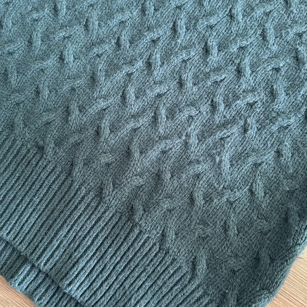 Fat Face Crew Neck Sweater Teal Blue Size 8 - Picture 4 of 6